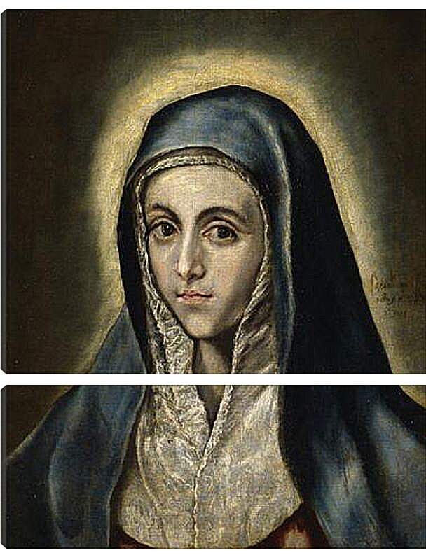Модульная картина - The Virgin Mary. Эль Греко