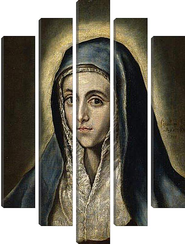 Модульная картина - The Virgin Mary. Эль Греко