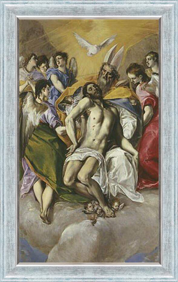 Картина в раме - The Trinity. Эль Греко