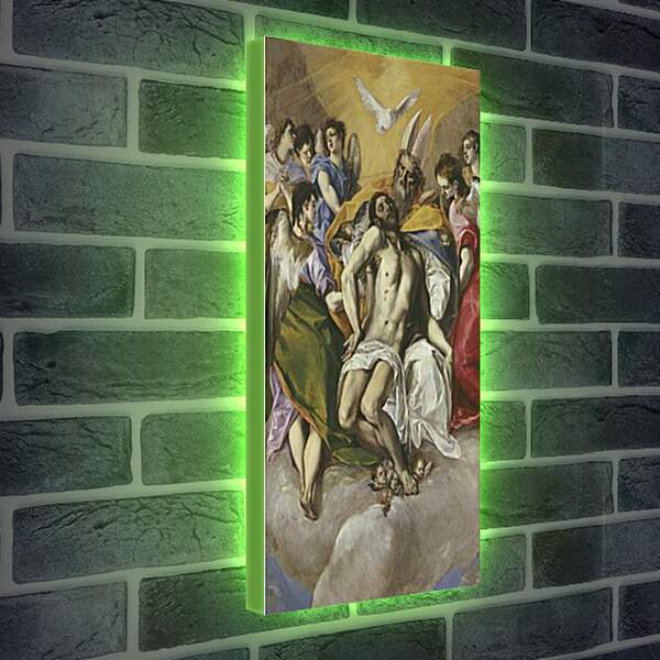 Лайтбокс световая панель - The Trinity. Эль Греко