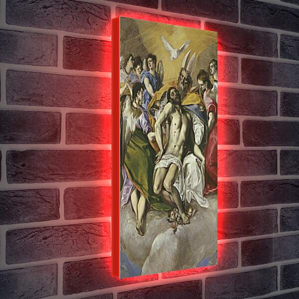 Лайтбокс световая панель - The Trinity. Эль Греко