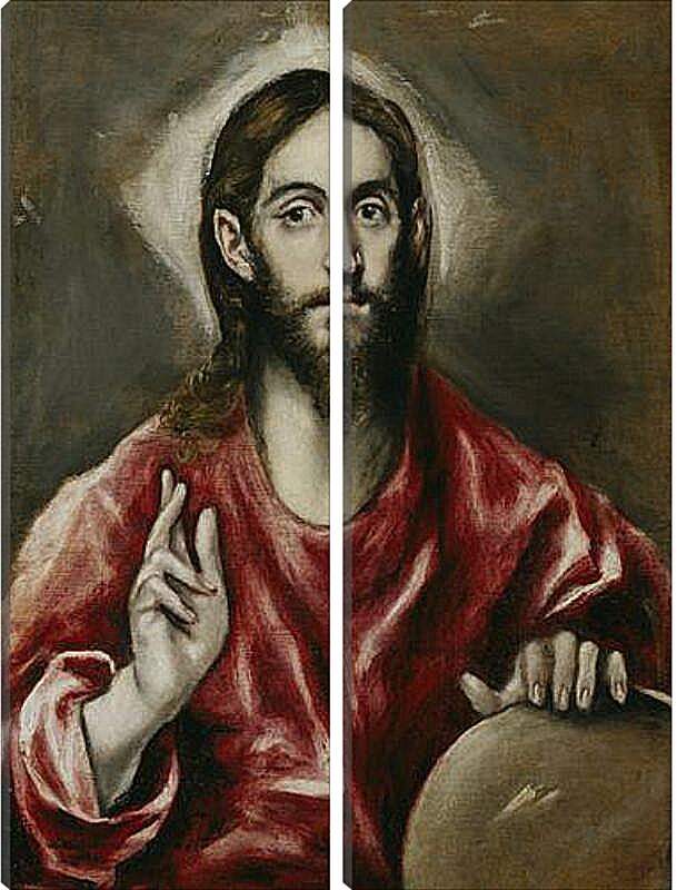 Модульная картина - The Savior. Эль Греко