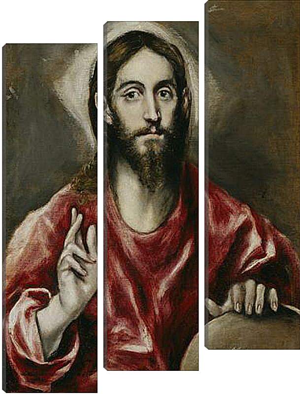Модульная картина - The Savior. Эль Греко