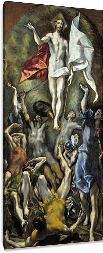 Постер и плакат - The Resurrection. Эль Греко