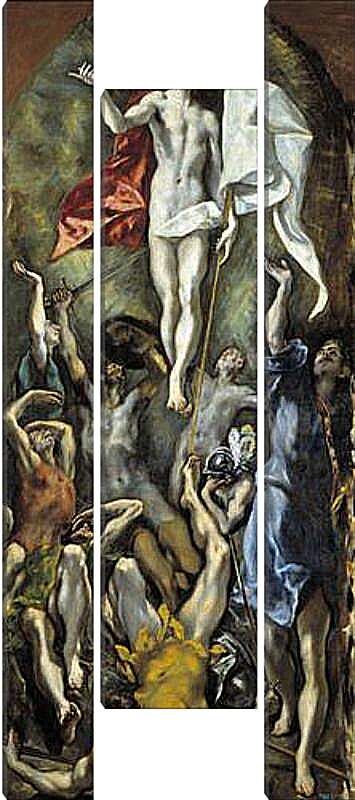 Модульная картина - The Resurrection. Эль Греко