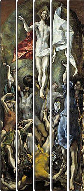 Модульная картина - The Resurrection. Эль Греко