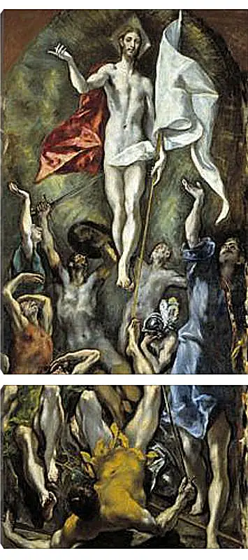 Модульная картина - The Resurrection. Эль Греко