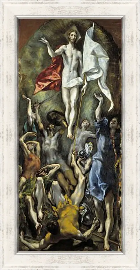 Картина в раме - The Resurrection. Эль Греко