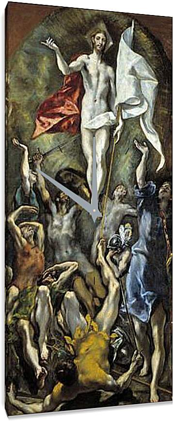Часы картина - The Resurrection. Эль Греко