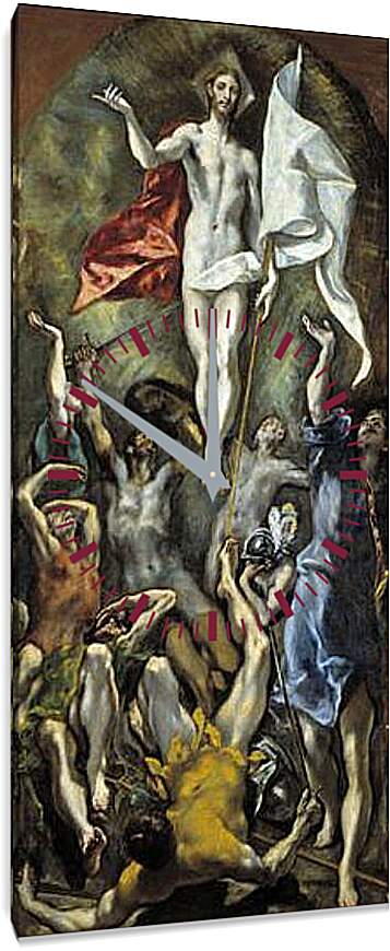 Часы картина - The Resurrection. Эль Греко