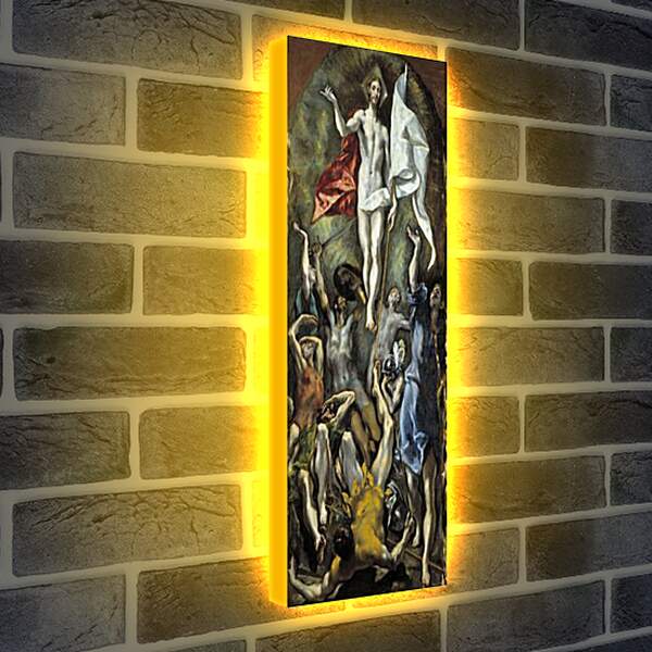 Лайтбокс световая панель - The Resurrection. Эль Греко