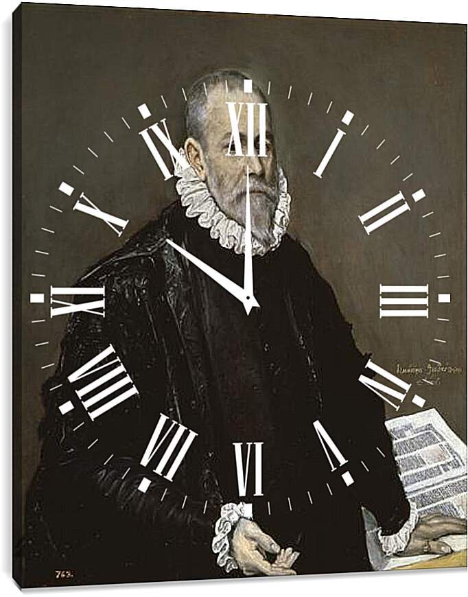 Часы картина - The Doctor. Эль Греко