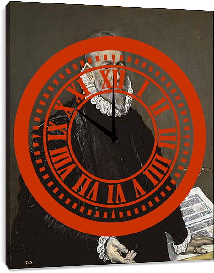 Часы картина - The Doctor. Эль Греко