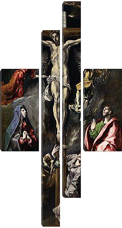 Модульная картина - The Crucifixion. Эль Греко