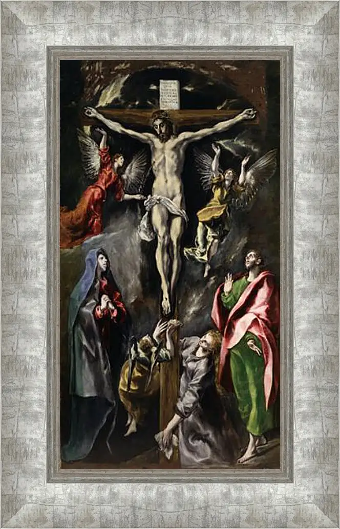 Картина в раме - The Crucifixion. Эль Греко