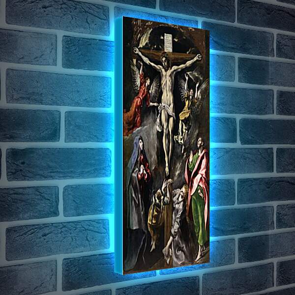 Лайтбокс световая панель - The Crucifixion. Эль Греко