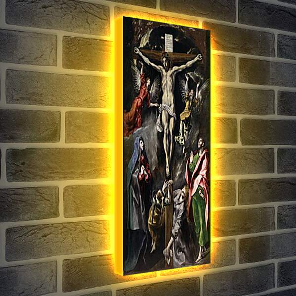 Лайтбокс световая панель - The Crucifixion. Эль Греко