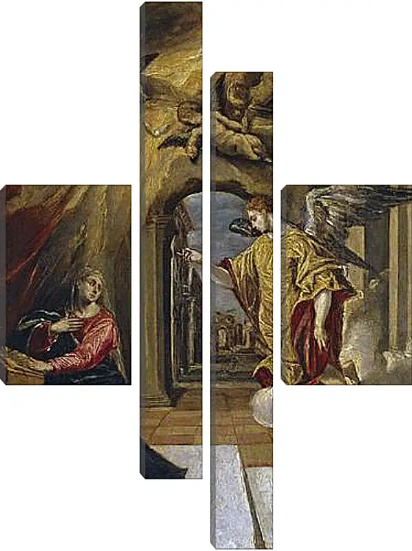 Модульная картина - The Annunciation. Эль Греко