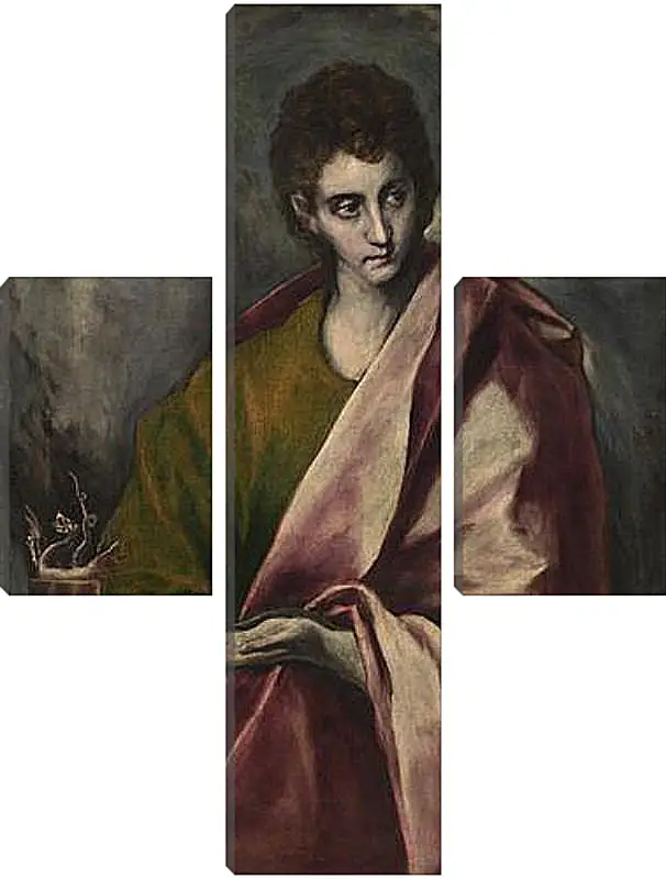 Модульная картина - Saint John the Evangelist. Эль Греко