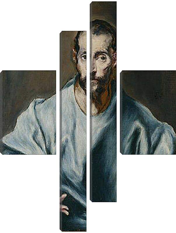Модульная картина - Saint James the Elder. Эль Греко
