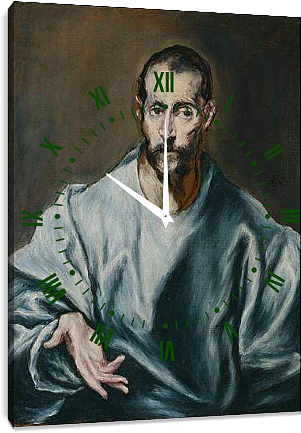 Часы картина - Saint James the Elder. Эль Греко