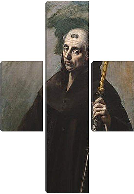 Модульная картина - Saint Benedict. Эль Греко