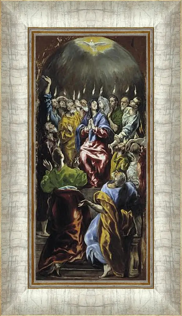 Картина в раме - Pentecost. Эль Греко