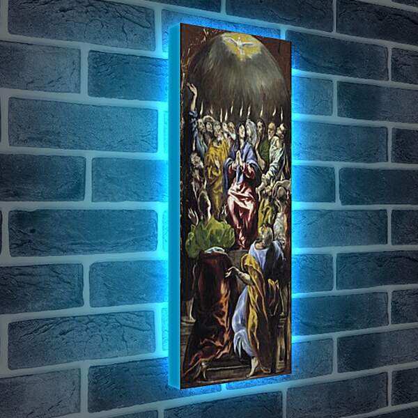 Лайтбокс световая панель - Pentecost. Эль Греко