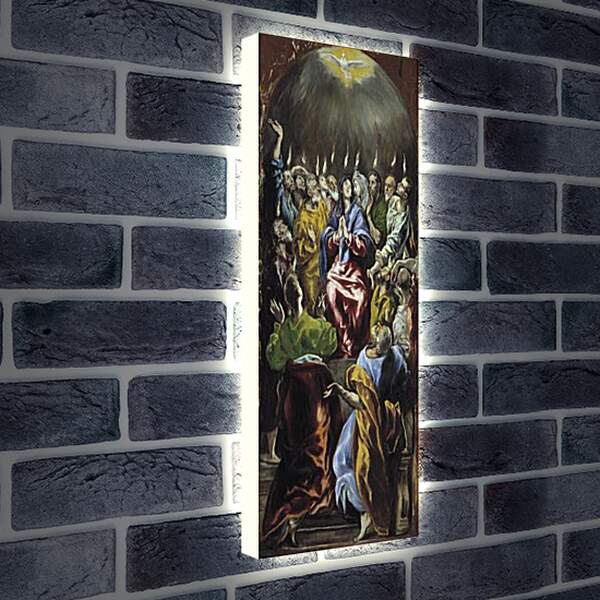 Лайтбокс световая панель - Pentecost. Эль Греко