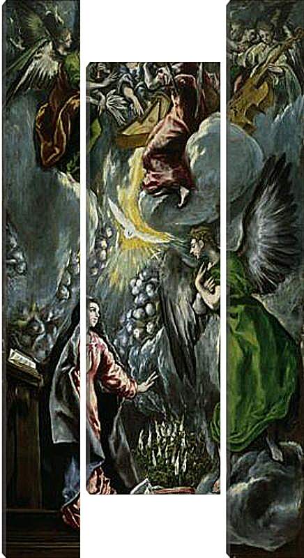 Модульная картина - Annunciation. Эль Греко