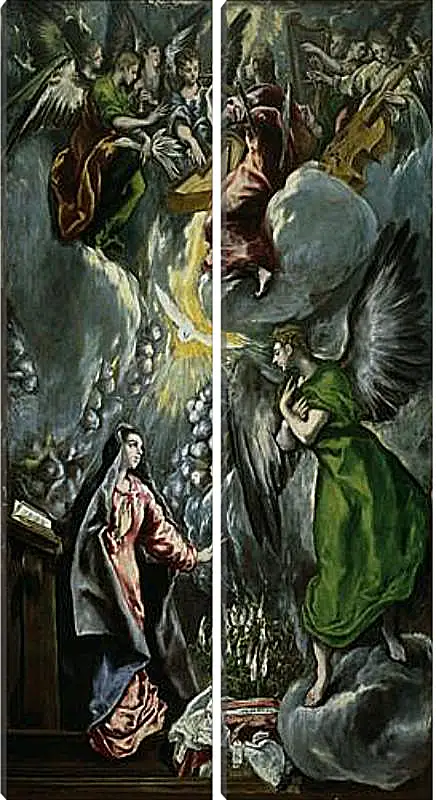 Модульная картина - Annunciation. Эль Греко