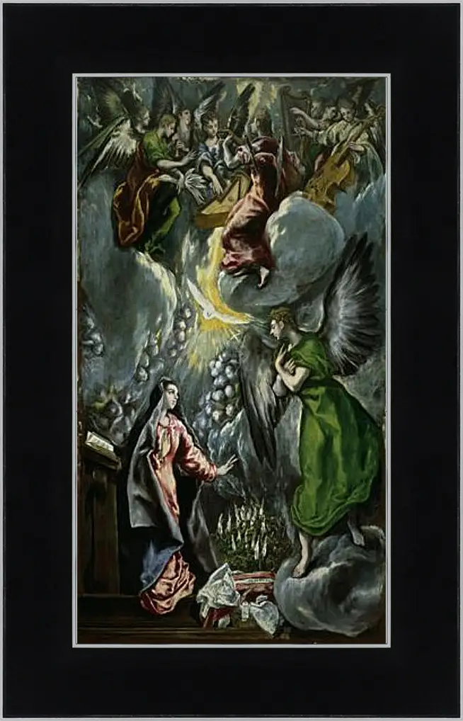 Картина в раме - Annunciation. Эль Греко