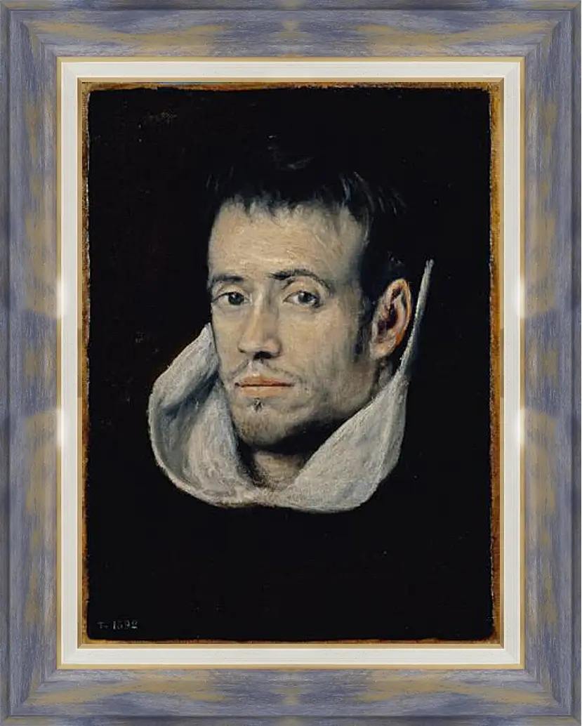 Картина в раме - A Trinitarian Friar 2. Эль Греко