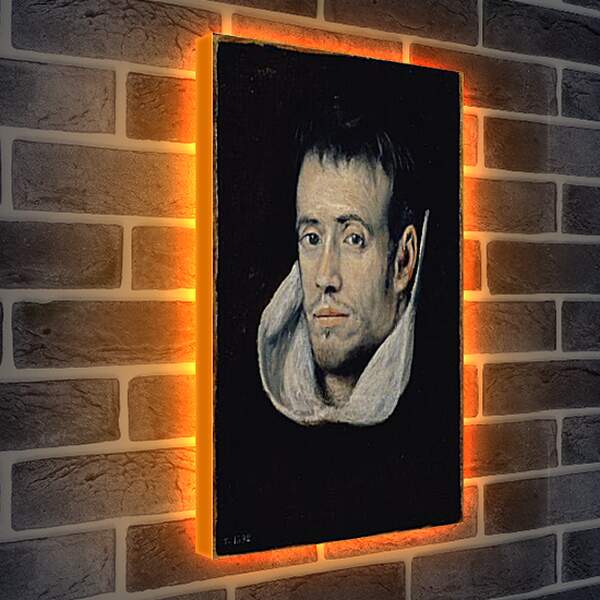 Лайтбокс световая панель - A Trinitarian Friar 2. Эль Греко