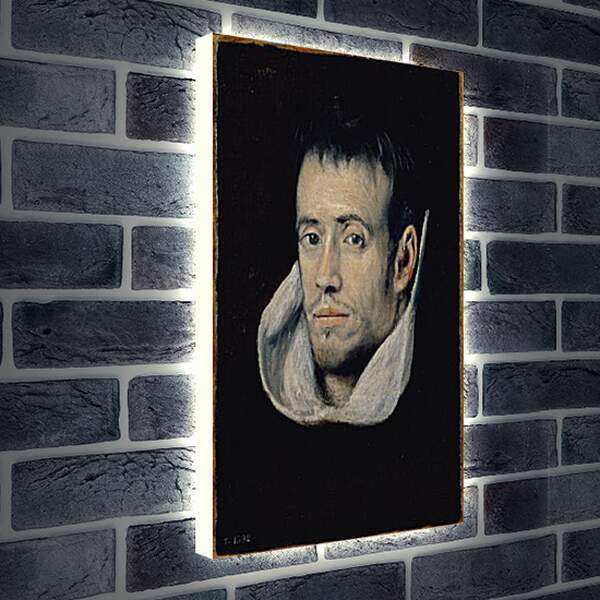 Лайтбокс световая панель - A Trinitarian Friar 2. Эль Греко