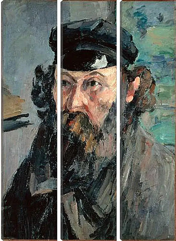 Модульная картина - Self Portrait. Поль Сезанн