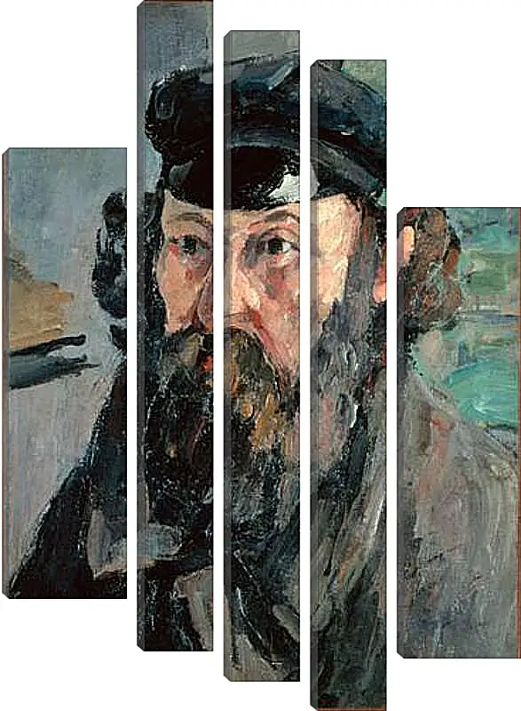 Модульная картина - Self Portrait. Поль Сезанн