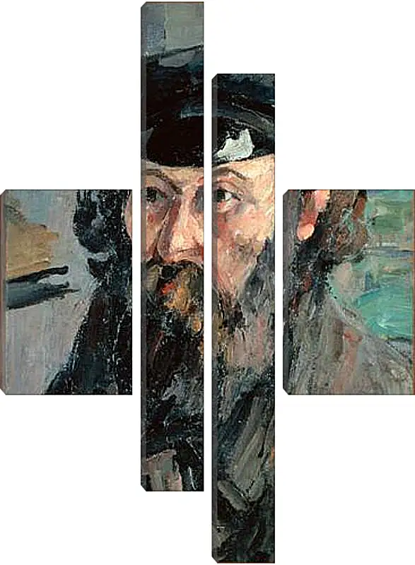 Модульная картина - Self Portrait. Поль Сезанн