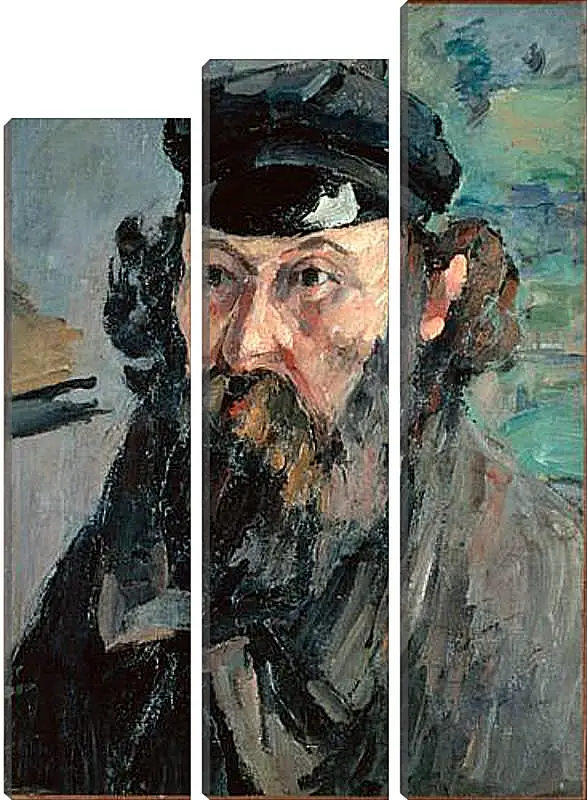 Модульная картина - Self Portrait. Поль Сезанн