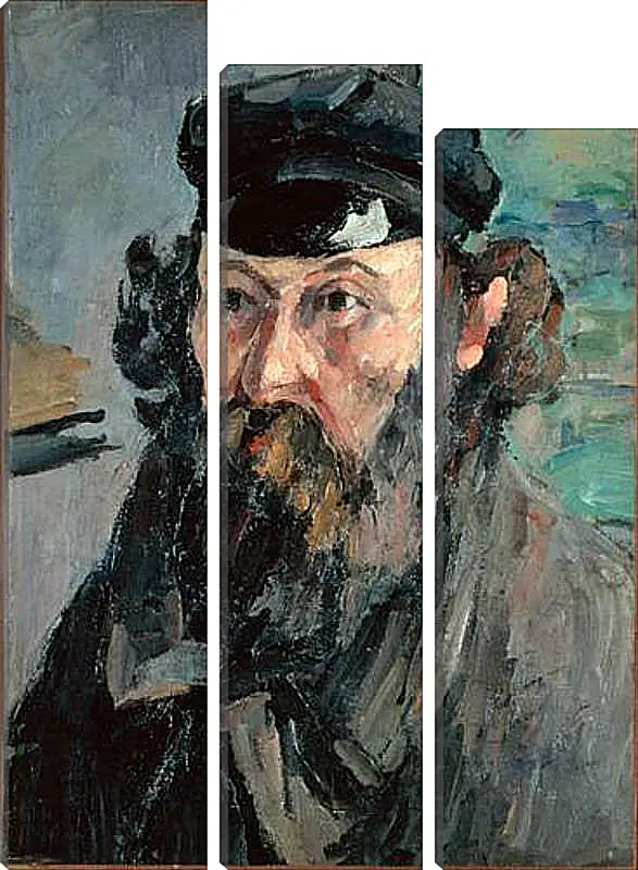 Модульная картина - Self Portrait. Поль Сезанн