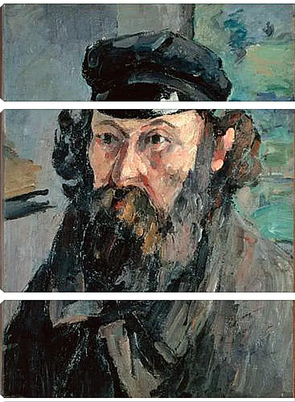 Модульная картина - Self Portrait. Поль Сезанн