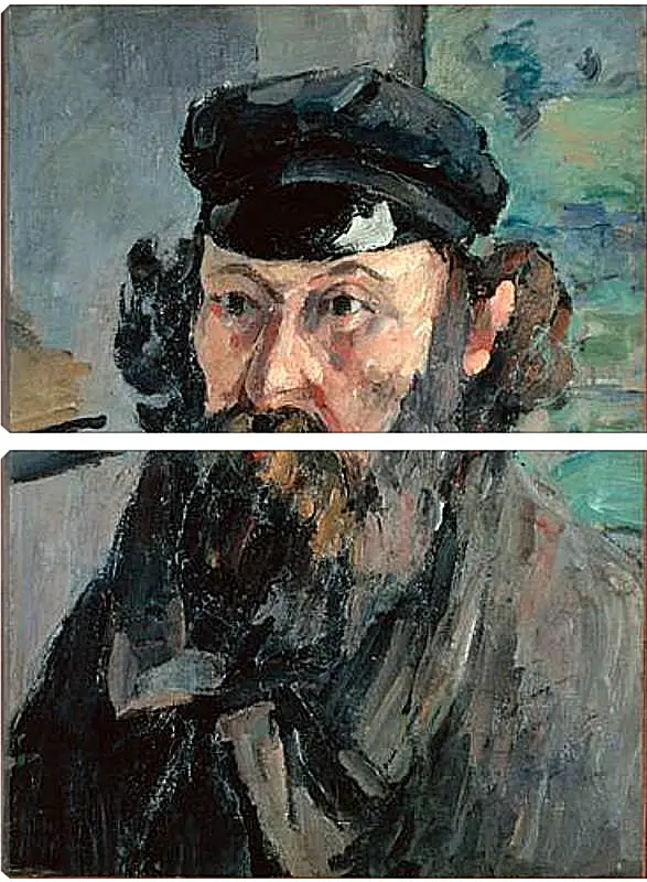 Модульная картина - Self Portrait. Поль Сезанн