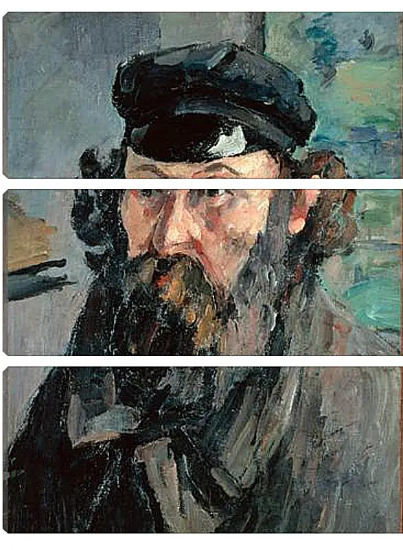 Модульная картина - Self Portrait. Поль Сезанн