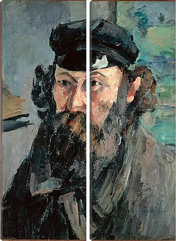 Модульная картина - Self Portrait. Поль Сезанн