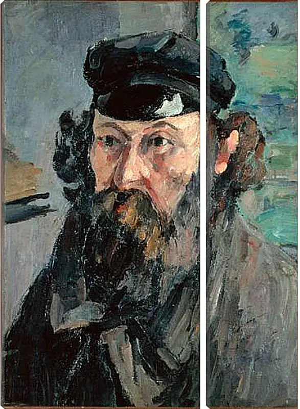 Модульная картина - Self Portrait. Поль Сезанн