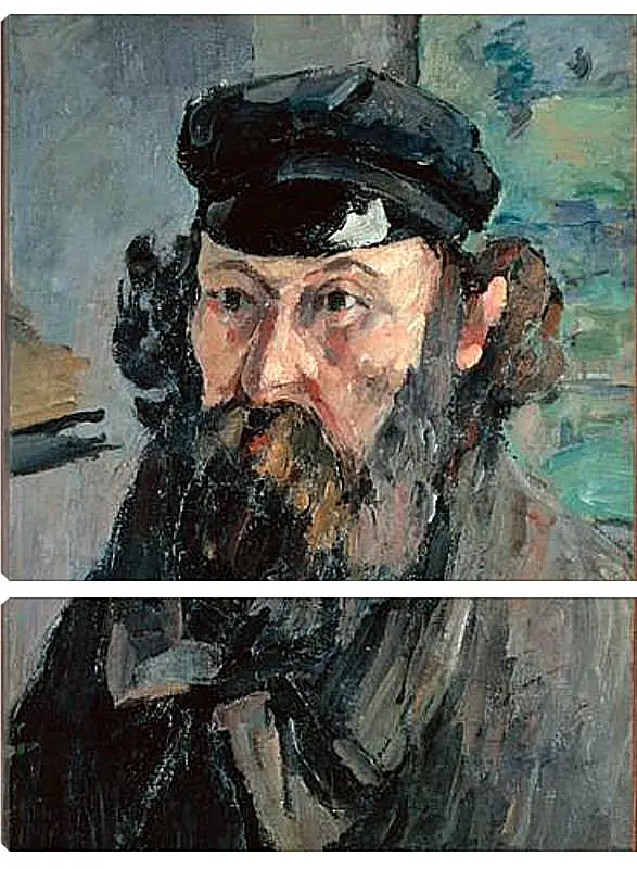 Модульная картина - Self Portrait. Поль Сезанн