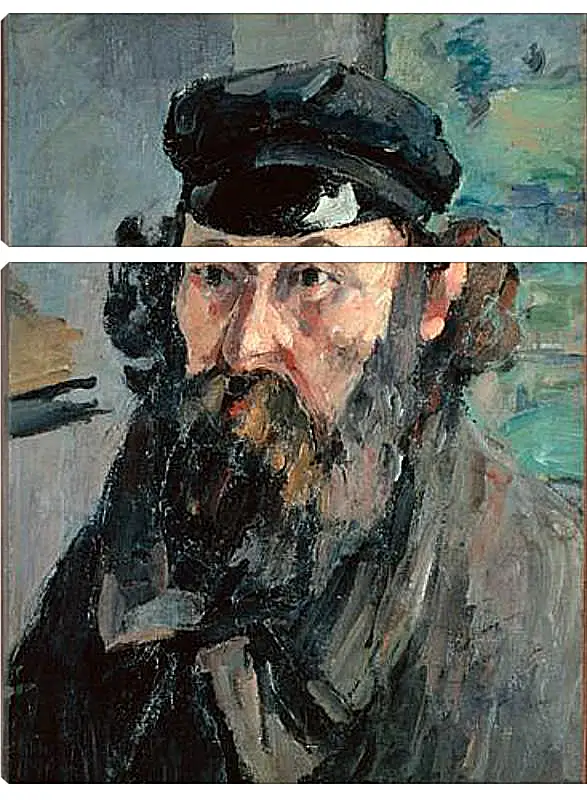 Модульная картина - Self Portrait. Поль Сезанн