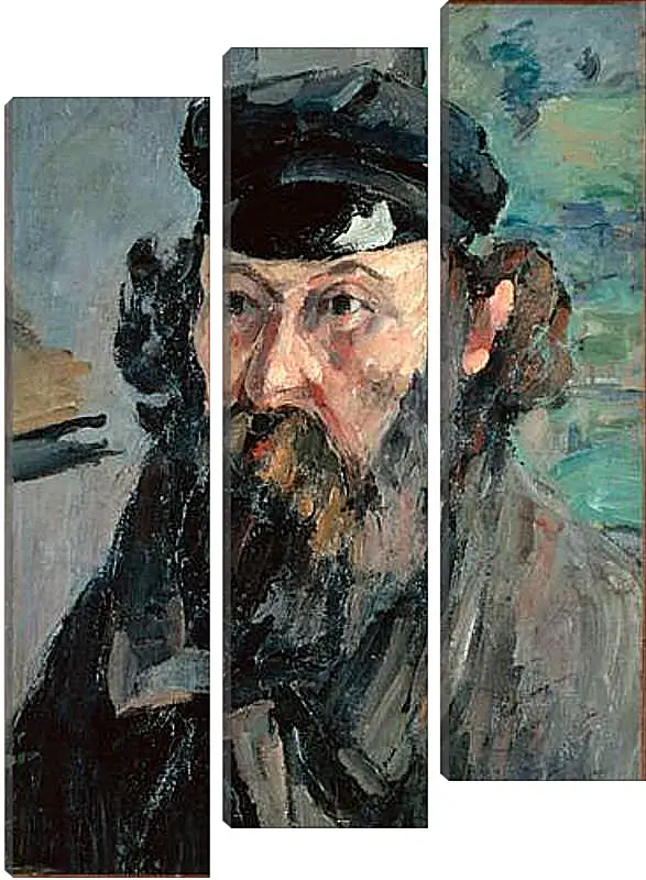 Модульная картина - Self Portrait. Поль Сезанн