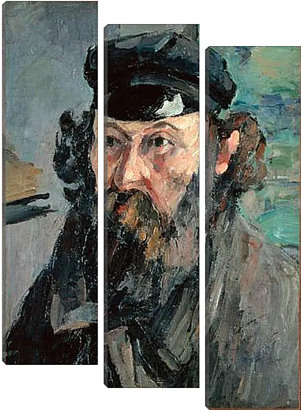 Модульная картина - Self Portrait. Поль Сезанн