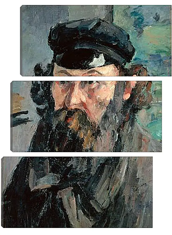 Модульная картина - Self Portrait. Поль Сезанн